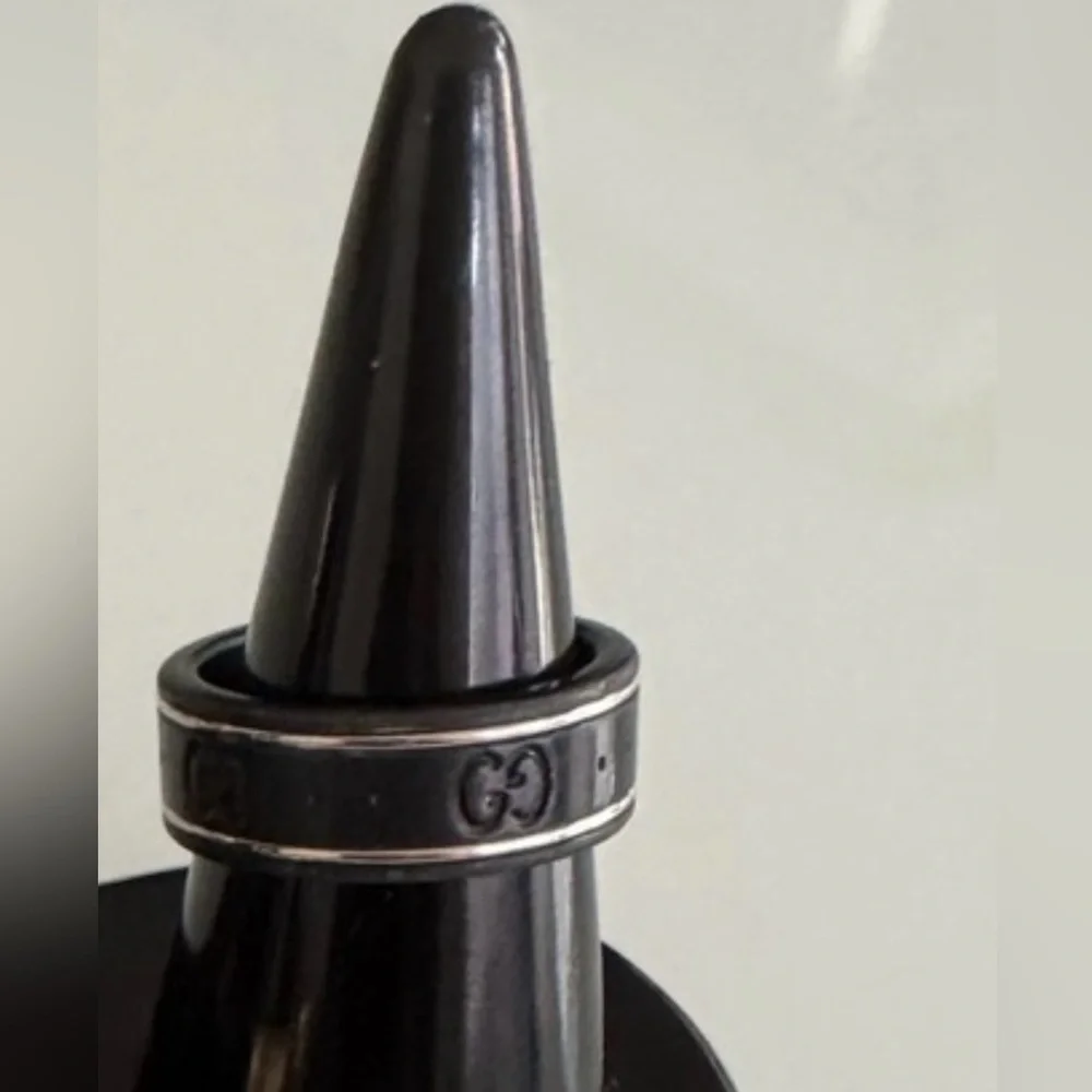 Gucci Black Unisex ring - Picture 8 of 8